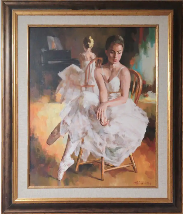 Dragan petrovic pavle balerina – ispred ogledala - renesansa
