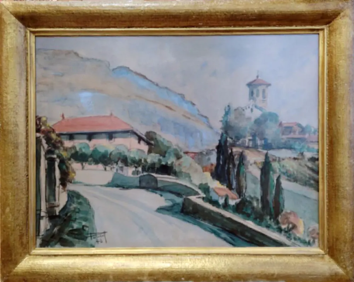 Akvarel 1943 god – renesansa